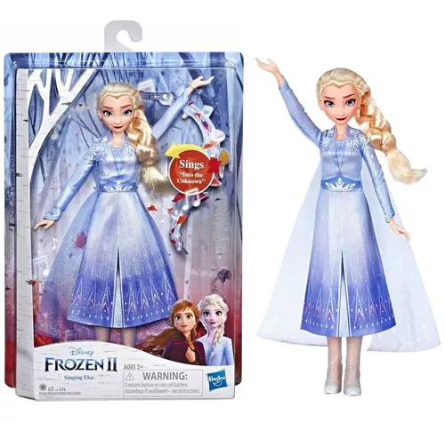 Boneca Elsa - Frozen 2 - 35cm - 6484 - Mimo - Real Brinquedos
