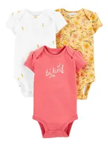 Comprar Carters Original Set Pack 3 Bodies Mangas Cortas Be Kind