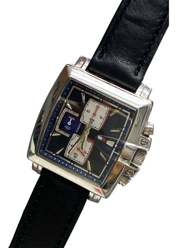 Reloj Tommy Hilfiger Para Hombre Cronografo Garantía F90335 Negro Plateado Azul (Usado)