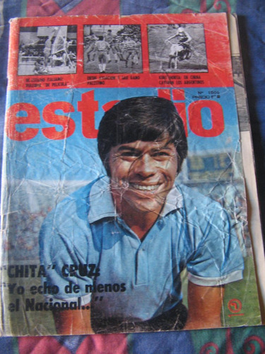 Estadio N° 1506, 6 Jun 1972:    Chita  Cruz