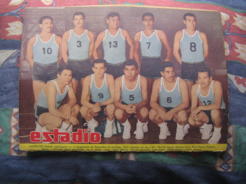 Estadio N° 738, 5 Jul 1957  Deportivo Famae 1957