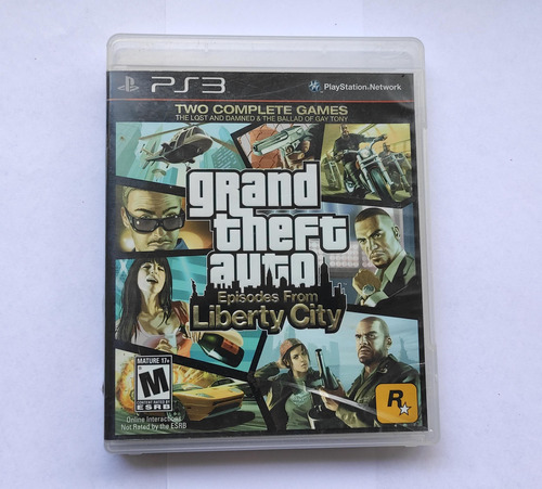 Grand Theft Auto Episodes From Liberty City Ps3