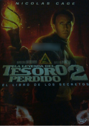 Dvd La Leyenda Del Tesoro Perdido 2 El Libro De Los Decretos