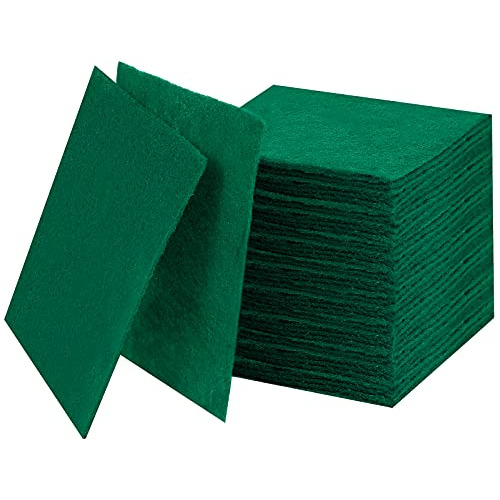 Esponjas De Limpieza Para Cocina (verde, 10 X 10 Cm)