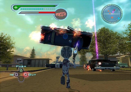¡Destruye a todos los humanos! 1 parche para PS2, edición de acción y aventura
