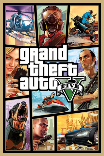 Cartão Físico Gta V 5 Xbox 360 One Series