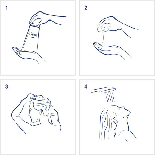 Shampoo Dove Hidratação + Vitaminas A E E 400ml Dove