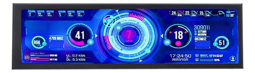 Pantalla De Carcasa De Pc De 8.8 Pulgadas Con Paisaje Secund