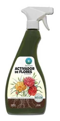 Activador De Flores Y Follaje Bioterra 100% Natural 600ml