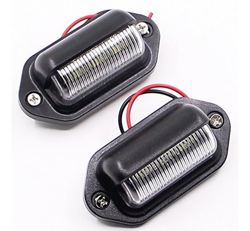 Paision One Pair 12v Truck Trailer Rv Aircraft Led Matrícula