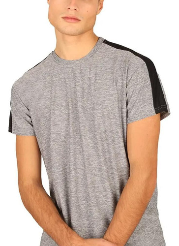 Topper Remera Hombre - T Shirt Trng Gris