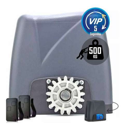 Kit Motor Portão Elétrico Automatico Nano Vip Rápido Rossi