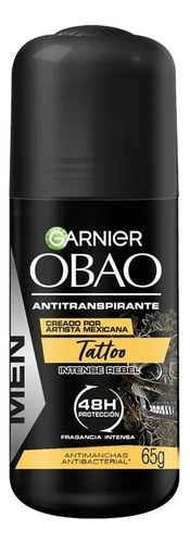 Antitranspirante Garnier Obao Tattoo Intense Rebel Roll On P