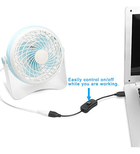 Electop - Cable Usb Macho A Hembra Con Interruptor De Encend