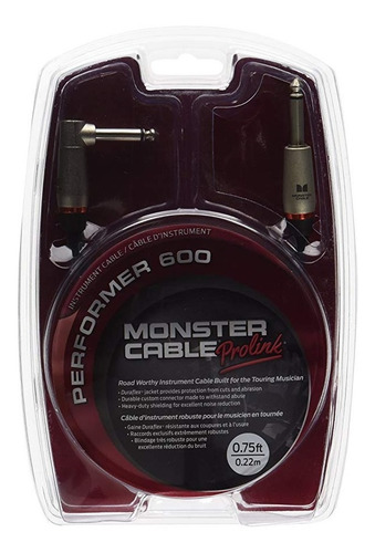 Monster Cable Performer 600 Instrumento - 8  Straight-ángulo