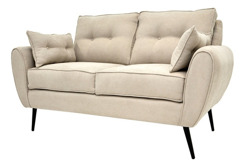 Love Seat Chris Beige Këssa Muebles