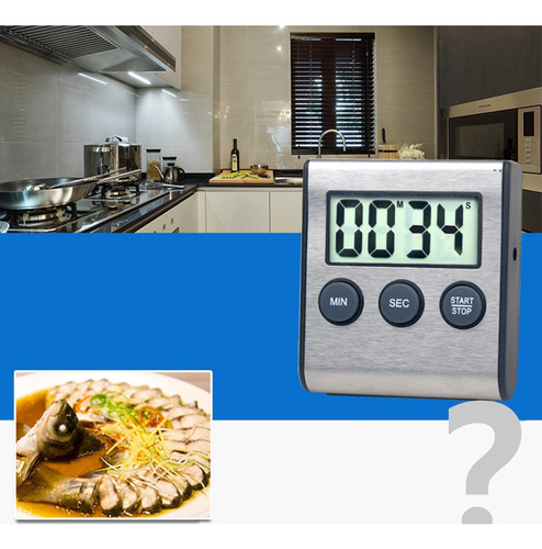 Mini Despertador Digital De Cocina Con Temporizador De Cuent