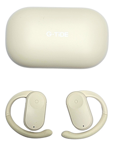 Audífonos Openwear G-tide Bluetooth Ows2: Calidad De Sonido. Color Beige