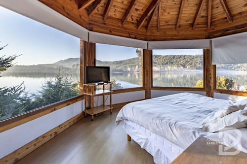 Imagen 1 de 20 de Alquiler Casa En Bariloche Con Costa De Lago Nahuel Huapi. 9 Pax. Km16. 306.