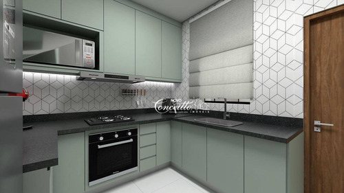 Imagem 5 de 12 de Sobrado Com 2 Dormitórios C/02 Suítes À Venda 100 M² Por R$ 370.000 - Vila Guarani - Santo André/sp - So0112