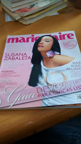 Marie Claire - Susana Zabaleta  Busco Al Hombre De Mi Vida