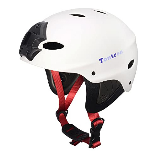 Tontron Adult Water Sports Helmet Con Camera Mount Plate (ma