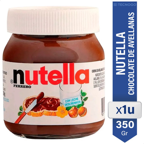 Nutella Ferrero 350g Chocolate Avellana Cacao