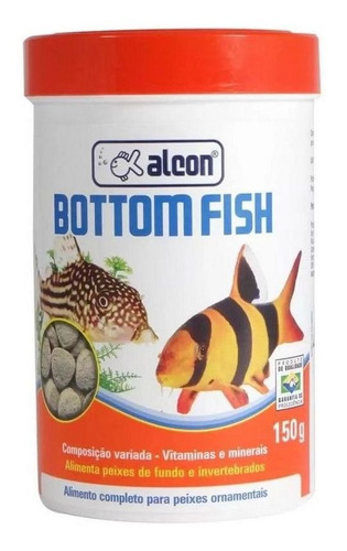 Alcon Ração Para Peixes Bottom Fish 150gr