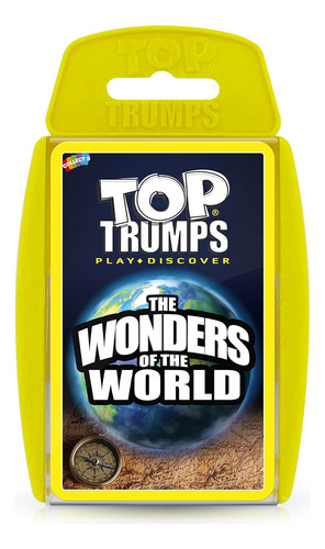 Top Trumps Wonders Of The World Card Game English Edition, E