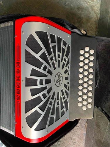 Imagen 5 de 7 de Acordeón De Botones Hohner Compadre