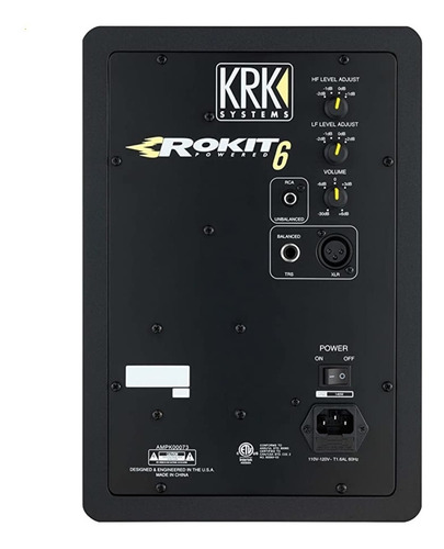 Monitores Krk Rokit6 G3 (par)-activo-entrega Ya!