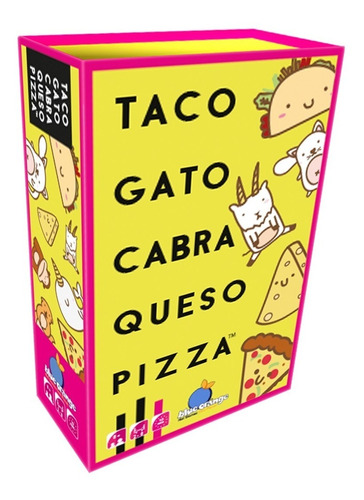 Taco Gato Cabra Queso Pizza Juego De Mesa Cartas Familiar 