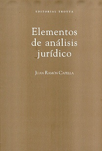 Elementos De Analisis Juridico - Juan Ramon Capella