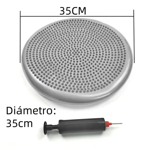 Disco De Balance Y Equilibrio Mini Bosu Erizo Pelota Yoga