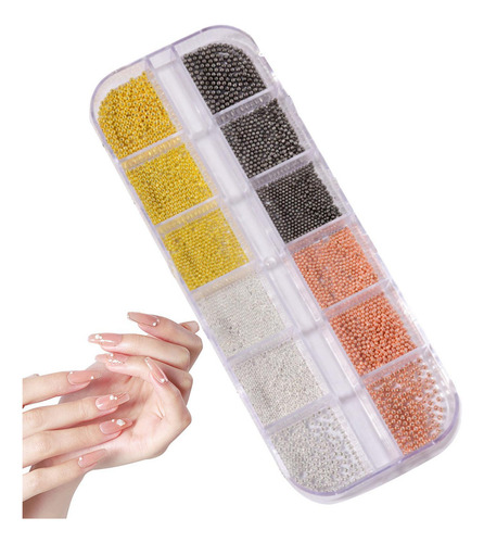Cuentas Para Uñas Cuentas De Uñas Pequeñas Rivalizos De Uñas