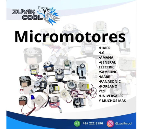 Variedad De Micromotores Para Nevera