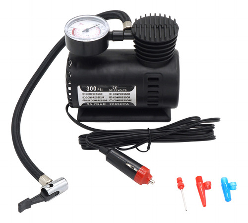 Portable 300psi Car Tire Inflator Pump 12v