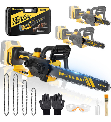 Uniqwamo Motosierra 3 En 1 Para Batería Dewalt De 20 V 60 .