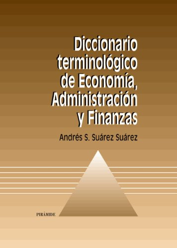 Libro Diccionario Terminológico De Economía Administrac De S