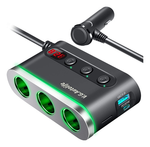 Adaptador Multicontacto Para Encendedor Para Hielera Movil