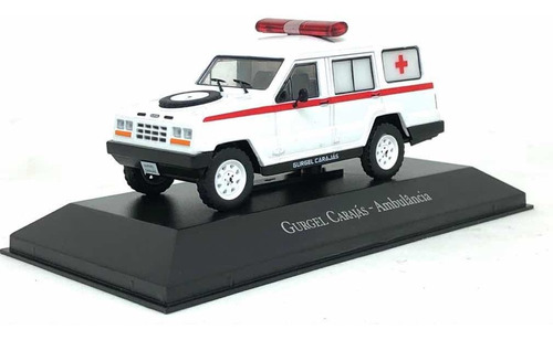 Miniatura De Carro Gurgel Carajás Ambulância 1:43 Ixo