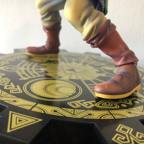 Boneco Link Legend Of Zelda Estatua Nintendo Action Figure