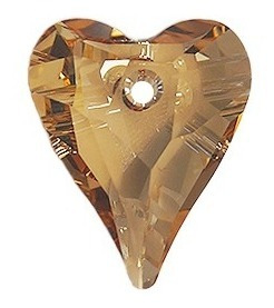 Cristal Swarovski Elements - Colgante Wildheart 12mm Colores