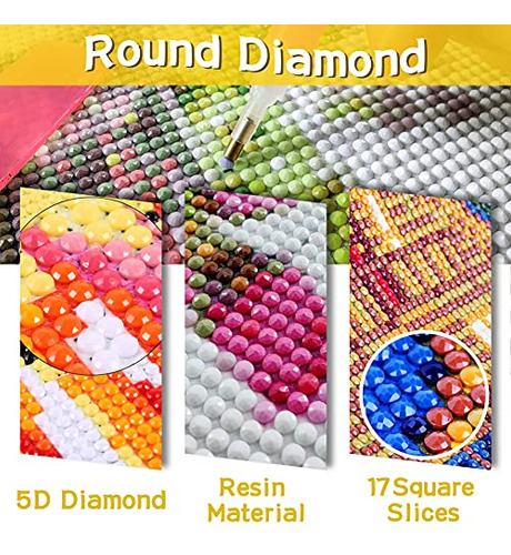 Skryuie 5d Diamond Painting Tricolor Frog Full Drill By Numb