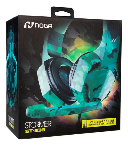 Imagen 3 de 3 de Auricular Gamer Con Microfono Ps4 Celular Play Noga St238