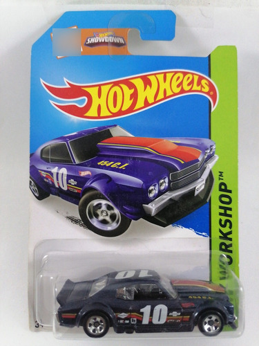 Hot Wheels 70 Chevy Chevelle Muscle Racer Azul 194/250