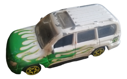 Motor Max Toyota Land Cruiser   Car Toy Blanco