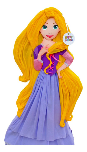 Piñata Rapunzel Princesa Enredados 80 Cm Fiesta Decoración