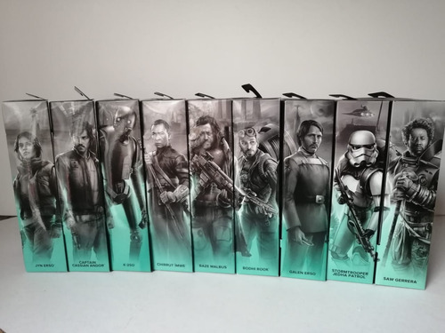 Star Wars Black Series 6 Rogue One Colección 9 Figuras