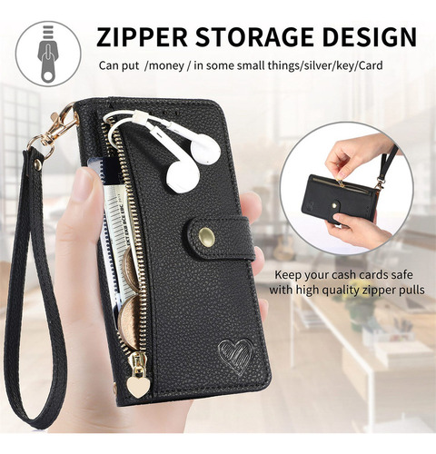 . Funda De Piel Tipo Cartera For Teléfono Oneplus Nord .